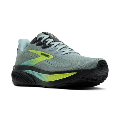 Brooks Men's Ghost 17Sneaker, Gray Mist Yucca Nightlife, 10.5 US