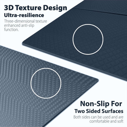 Foldable Yoga Exercise Mat – Lightweight, Anti-Slip, and Easy to Store for Yoga, Pilates, Home Workouts, and Floor Exercises