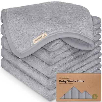 6-Pack Baby Washcloths