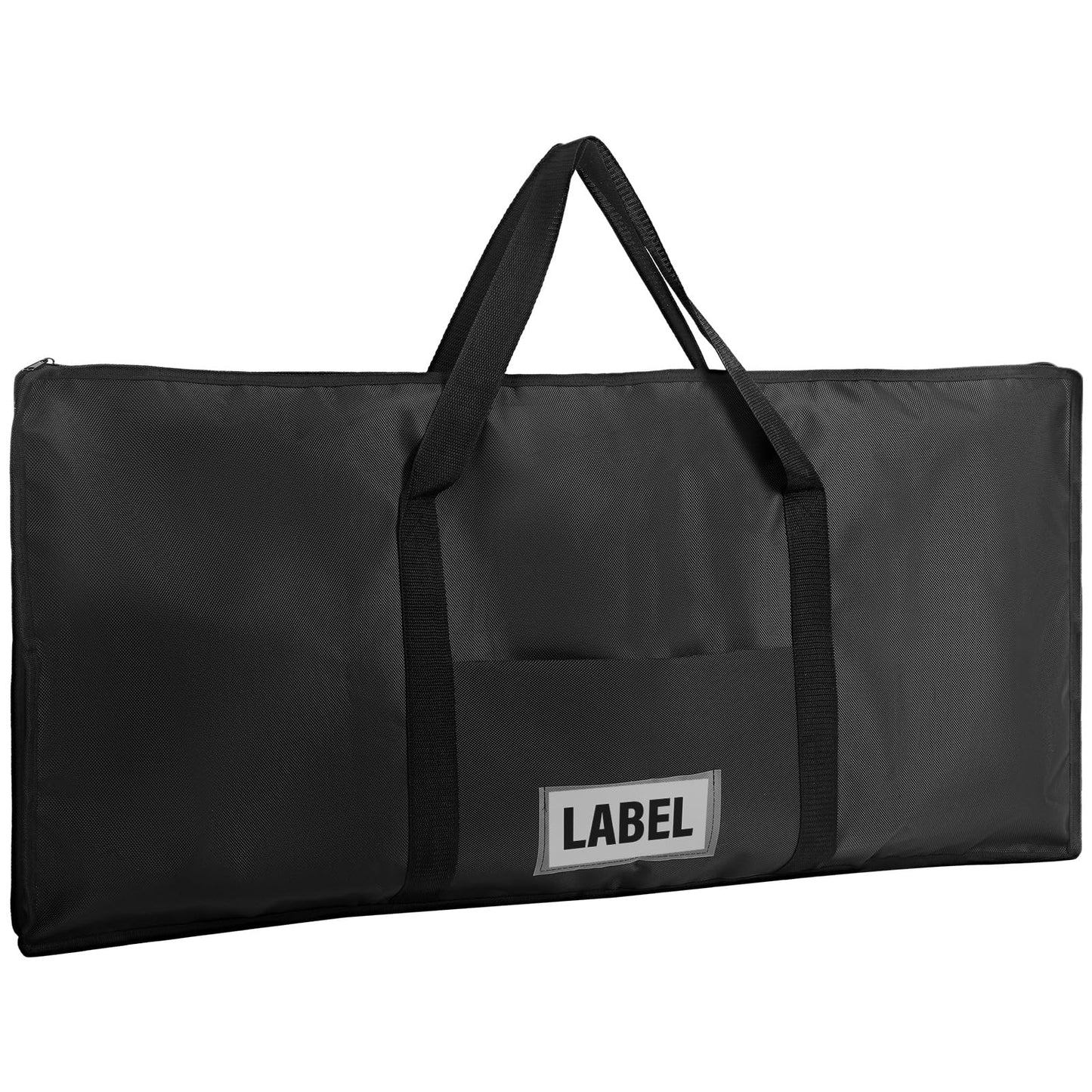 Hsei Extra Large Griddle Bag 38 x 18 x 2 Inch Extra Large Griddle Camping Storage Bag Oxford Cloth Waterproof with Reinforced Carrying Strap for BBQ Grilling Stove RV Camping Accessories, Black