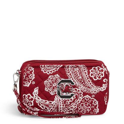 Vera Bradley Cotton All in One Crossbody Purse with RFID Protection