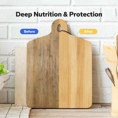 Choppie Mineral Oil (10.14 fl.oz), Food Grade Mineral Oil for Cutting Boards, Butcher Block for Maintaining Wooden & Bamboo Cutting Boards, Prevents Drying & Cracking
