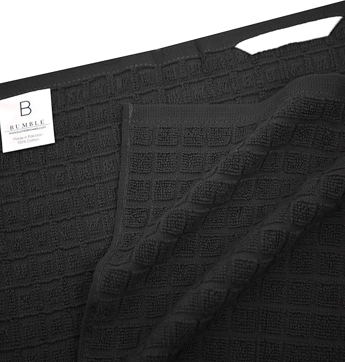 Premium Kitchen Towels | Large Cotton Dish Towels | Flat & Terry Highly