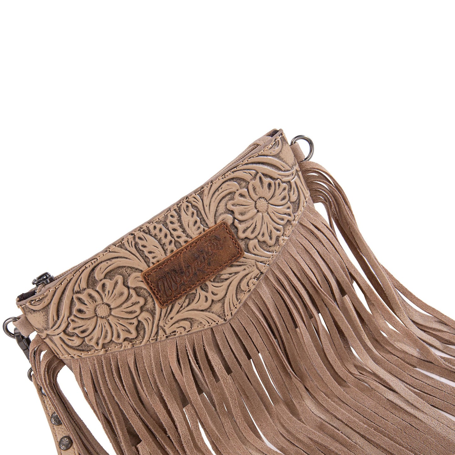 Wrangler Clutch Wristlet Fringe Purse Western Crossbody Bags for Women WG63-181KH