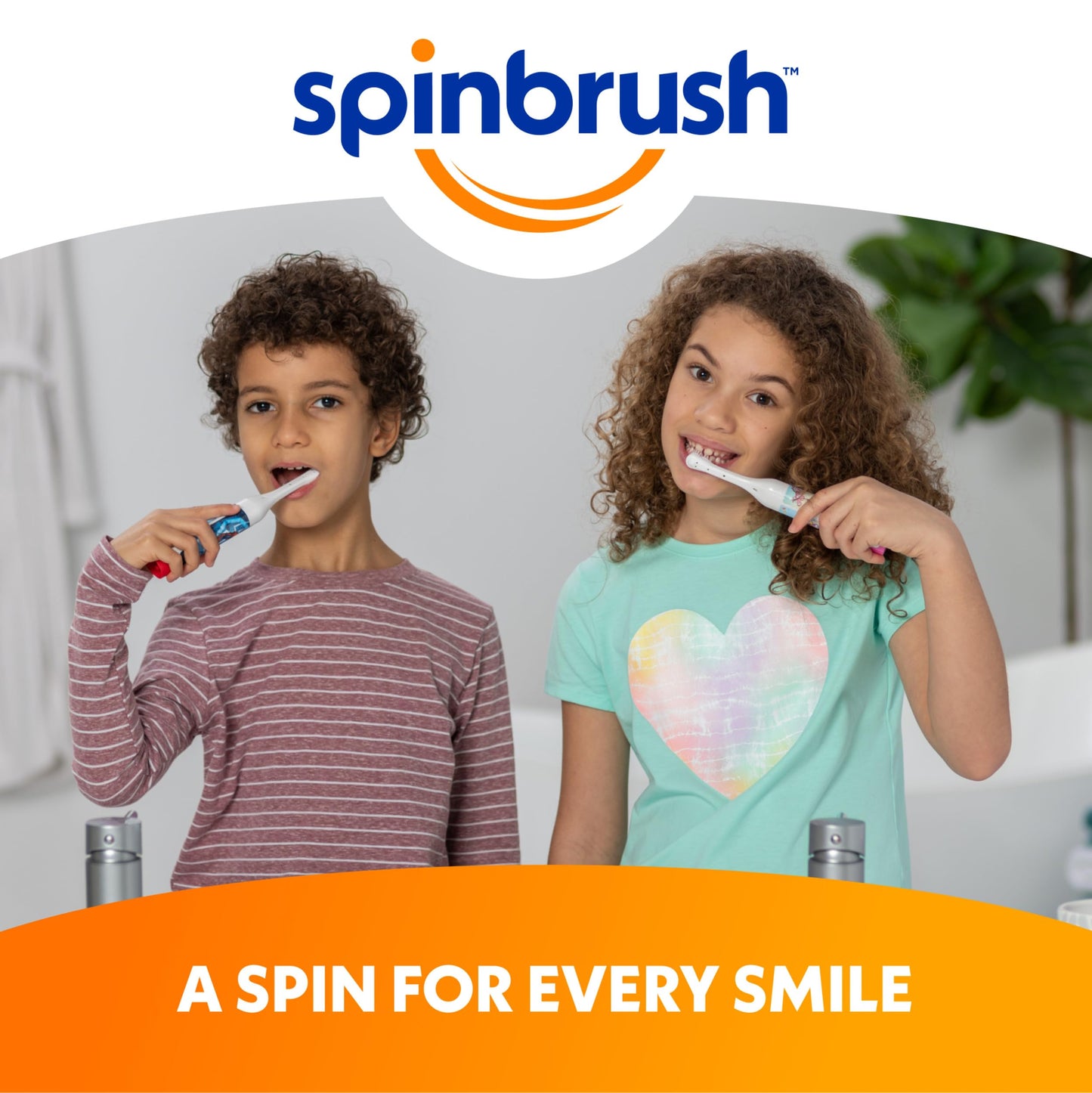 Spinbrush PAW Patrol Kid’s Electric Battery Toothbrush, Soft, 1 ct, Character May Vary