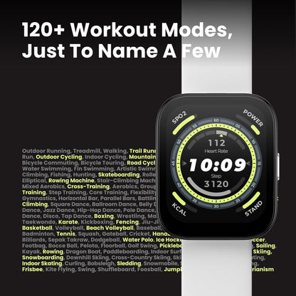Amazfit Bip 5 Smart Watch 46mm, GPS, Amazon Alexa Built-in, Bluetooth Calling, 10-Day Battery, Heart-Rate & VO2 Max, Sleep Health Monitoring, AI Fitness Tracker App, for Android & iPhone, Pastel Pink