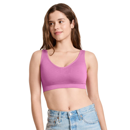 Jockey Women's Bra Seamfree Back Smoothing Bralette