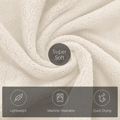 TENSTARS Silk Hemming Hand Towels
