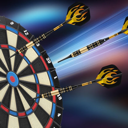HUANQU Soft Tip Darts Set – 3 Pack Professional Darts Plastic Tip | Includes Extra Darts Tips/Flights/Shafts &Darts Case Accessories，Soft Tip Darts for Electronic Dart Board for Adults Darts