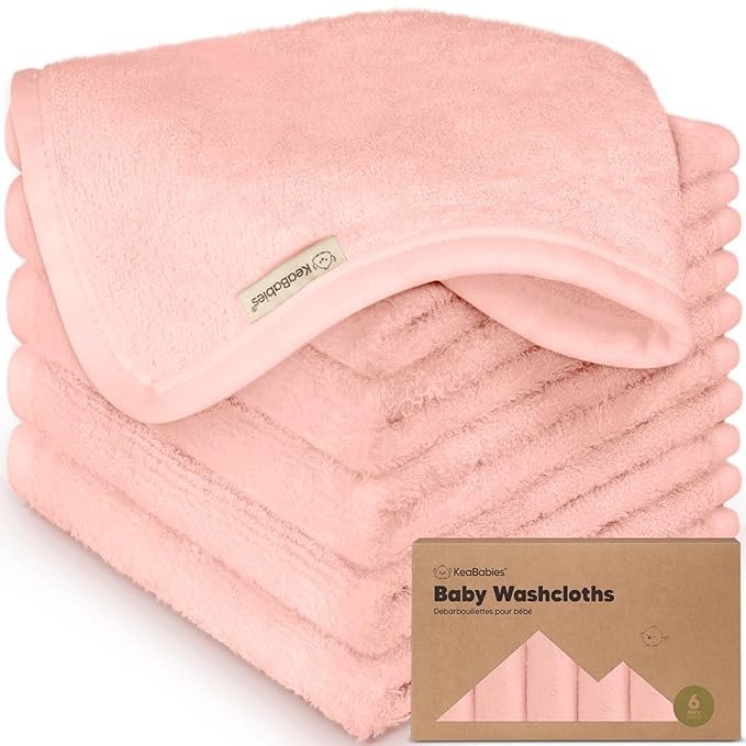 6-Pack Baby Washcloths