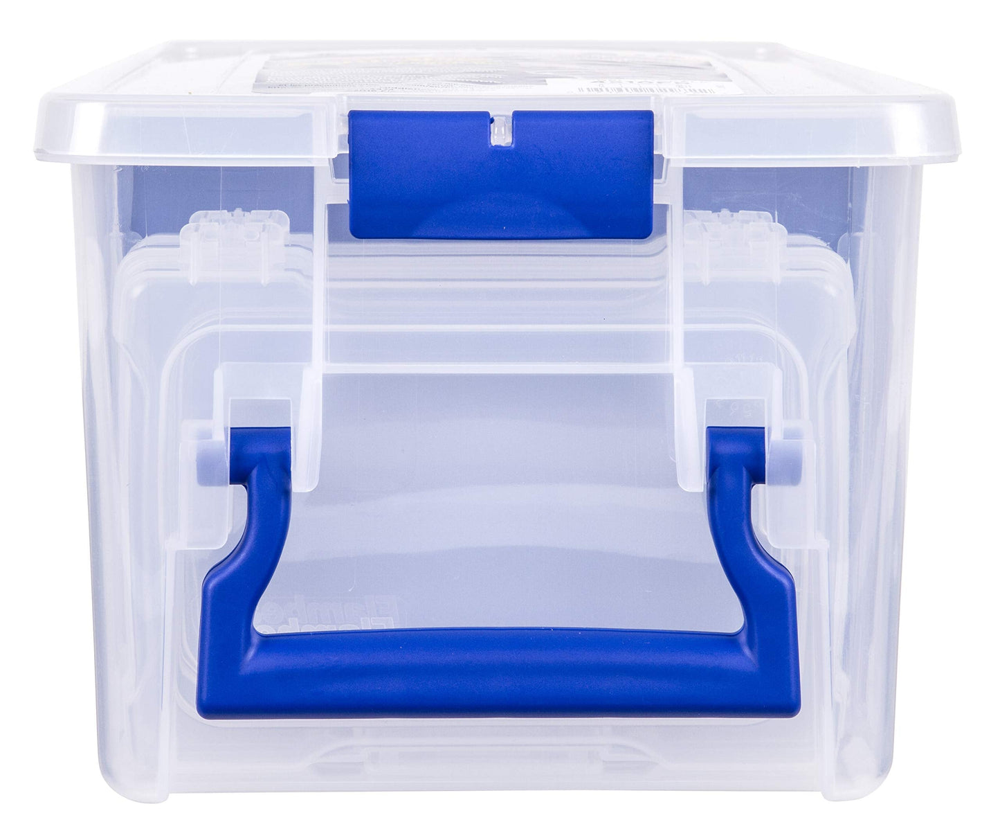 Flambeau Outdoors 4510FB Terminal Tackle File Satchel, 8 Bulk Boxes for Packaged Tackle, Clear
