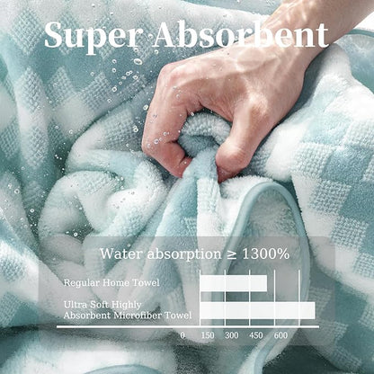 4 Piece Bath Towel Set Oversized Bath Sheet 35"x70" Bathroom Towel Extra Large