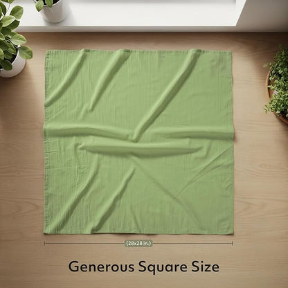 Utopia Kitchen Sage Green Flour Sack Towels 100% Cotton Tea Towels