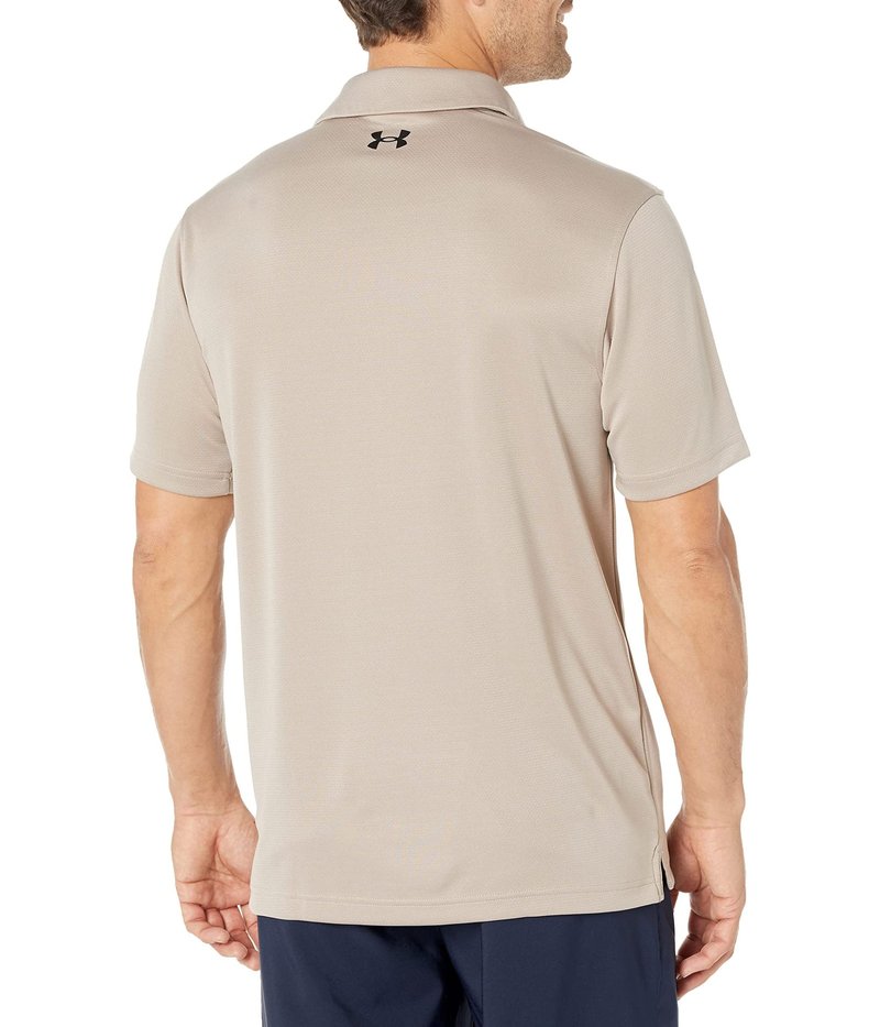Under Armour Men's Tech Golf Polo, (236) Sahara / / Black, 3X-Large Tall