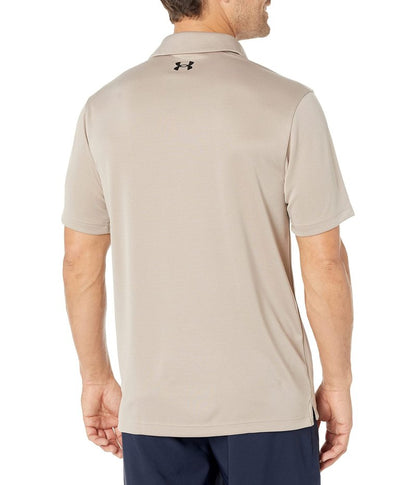 Under Armour Men's Tech Golf Polo, (236) Sahara / / Black, 3X-Large Tall