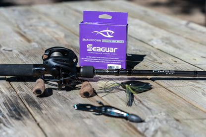 Seaguar Smackdown Low Visibility Braided Fishing Line - 40lb, 300yds Break Strenth/Length, Stealth Gray - 40SDSG300