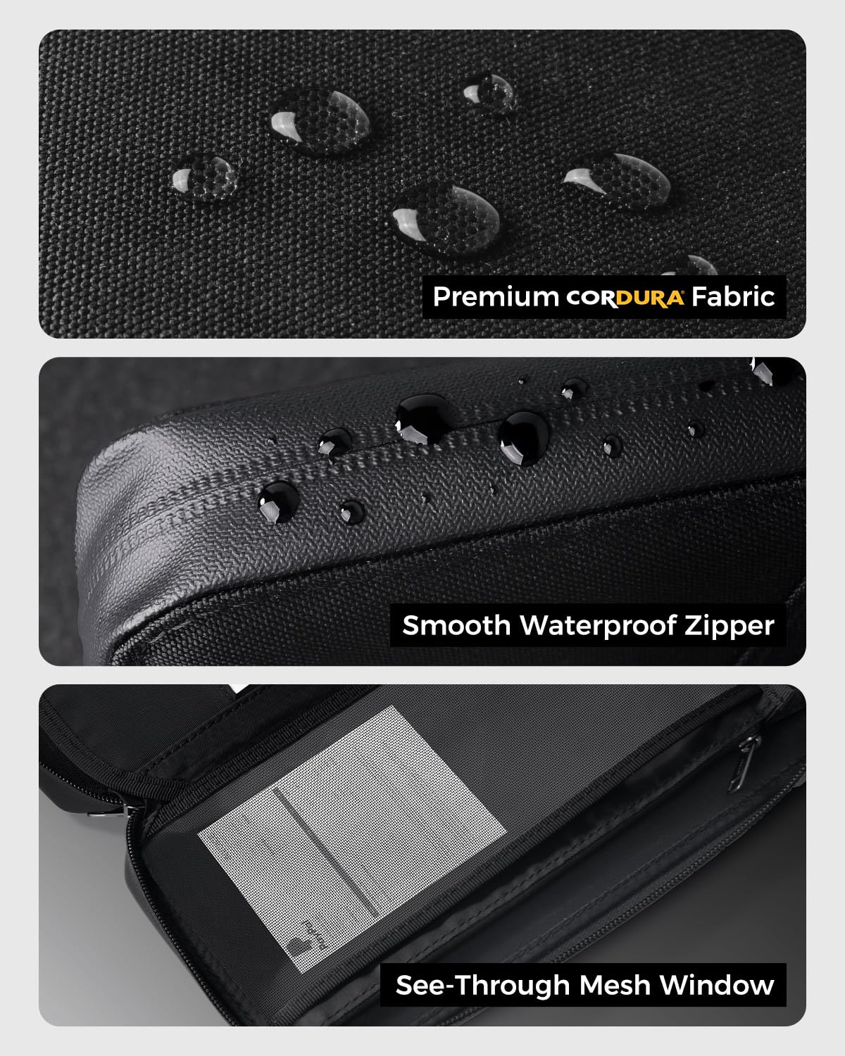 pack all Travel Passport Holder with RFID Blocker, Water-Resistant Passport Wallet with Wrist Strap, Multiple Family Airplane Document Organizer for Cards, Boarding Pass, ID, Cash, Tickets