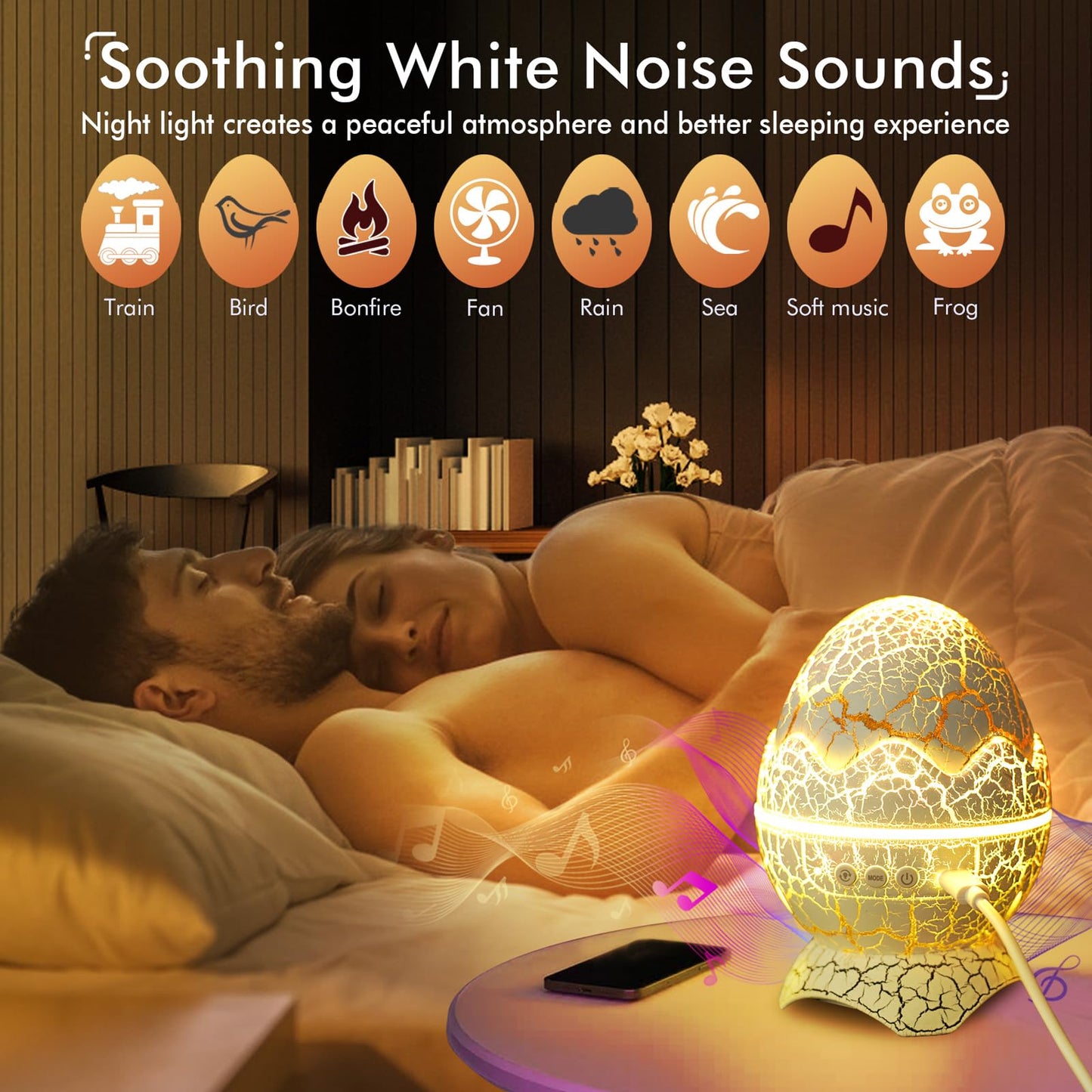 Rossetta Galaxy Projector, Star Projector for Bedroom, Night Lights for Kids Room with White Noise, Bluetooth Speaker, Timer and Remote, Room Decor, Gifts for Girls, Boys, Adults, Christmas, Birthday