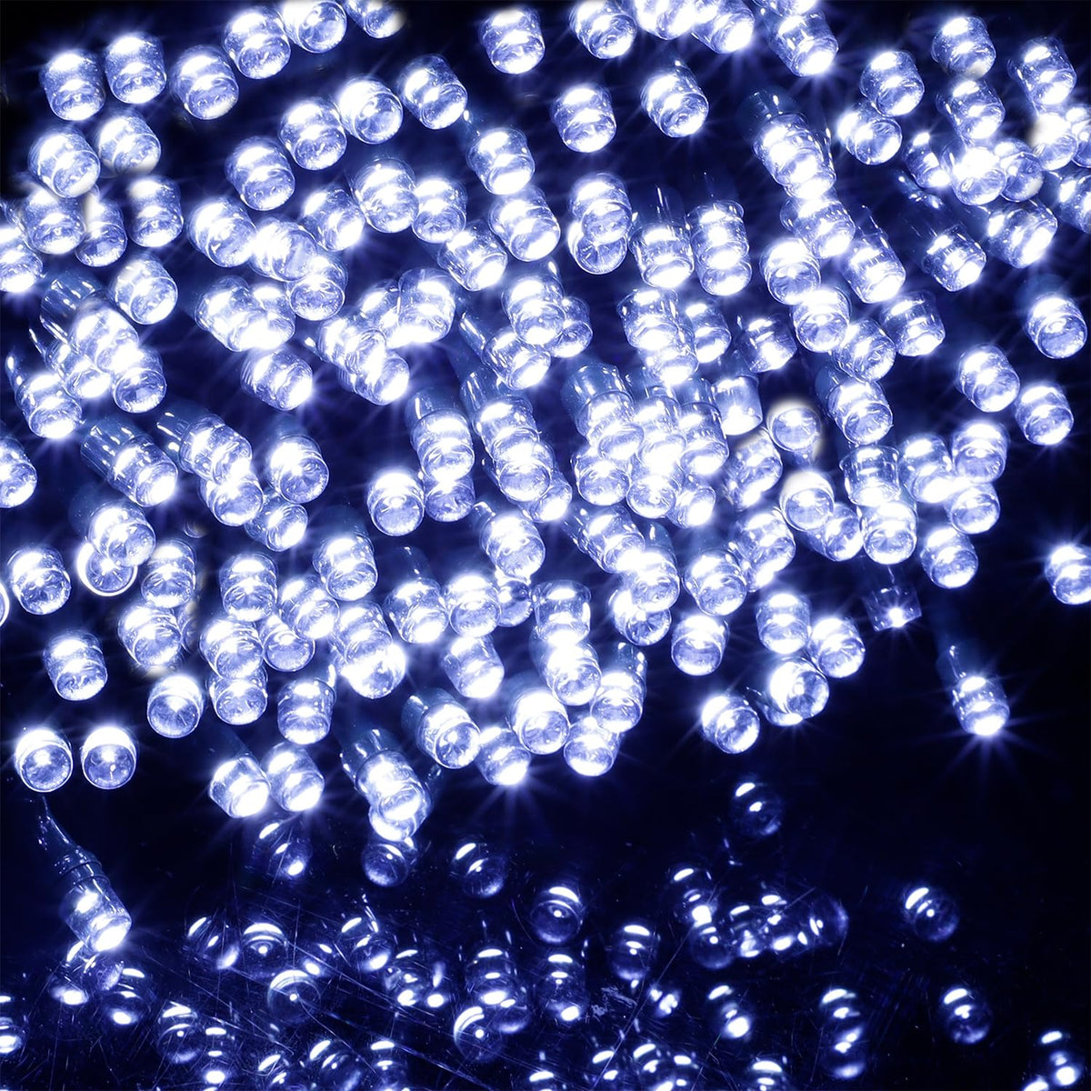 WATERGLIDE 1000 LED Christmas String Lights, 328 FT Green Wire LED Decorative Fairy Lights with Remote & 8 Modes, Waterproof for Outdoor Xmas Holiday Party Garden Wedding Home Decor, Cool White