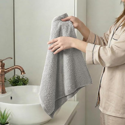 REDKISS 2-Pack Luxury Hand Towels, 16x32 Inch 450 GSM 100% Cotton, Super Soft