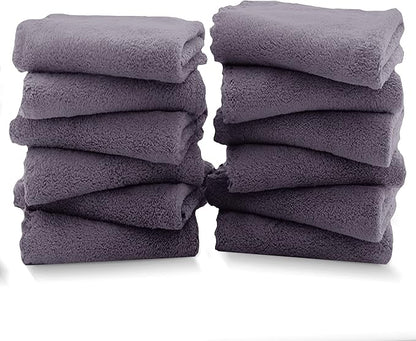 TENSTARS 12 Pack Premium Washcloths Set