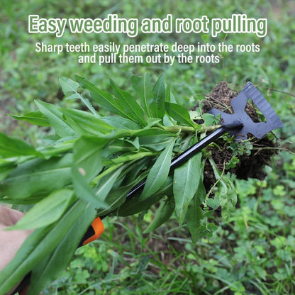 Darligame Weed Remover Tool,Portable Garden Weeder Tool,Gardening Weeding Tools,Manganese Steel Weeding Tools,for Hand Weeder for Vegetable Gardening Backyard Farm Planting & Uprooting Weeding Tool