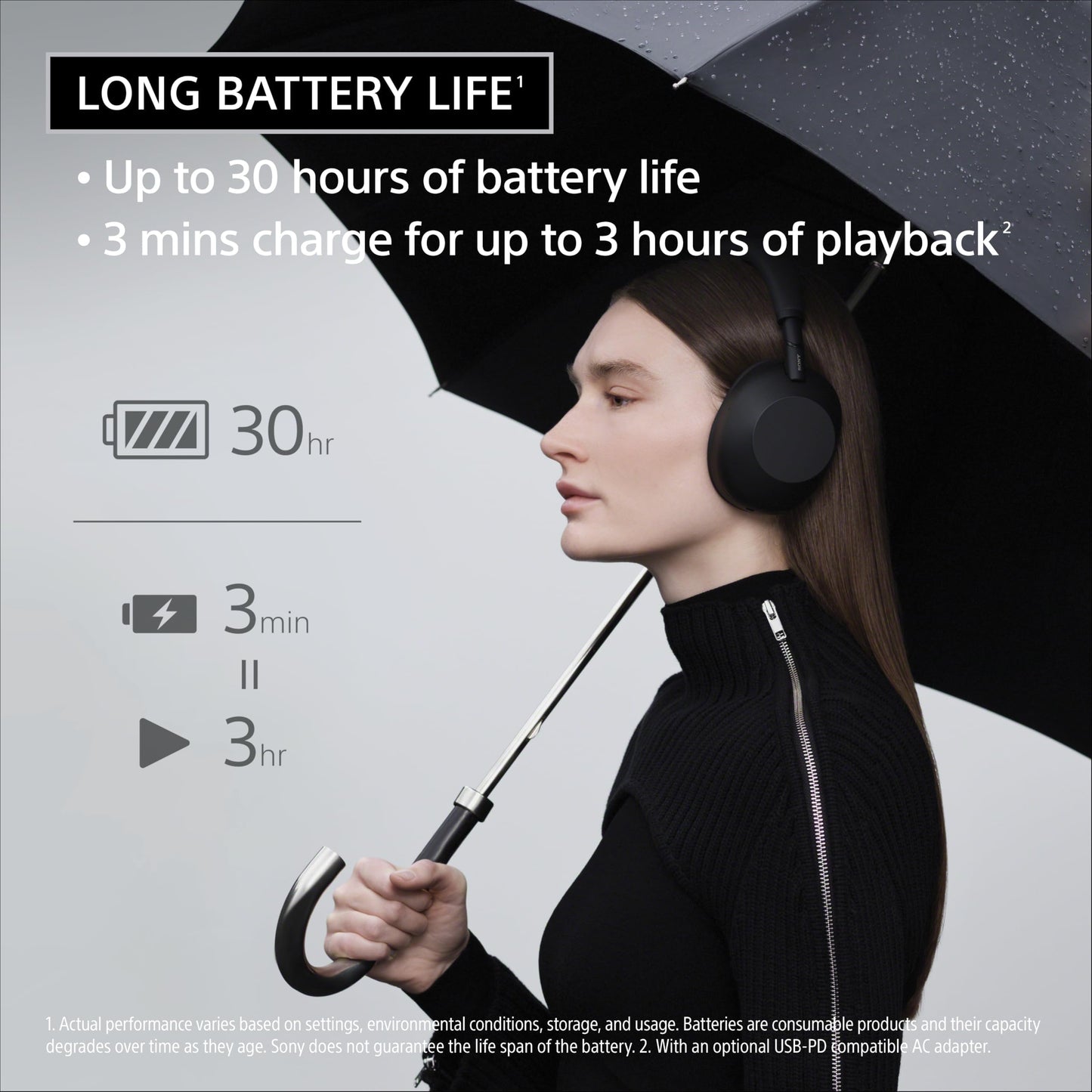 Sony WH-1000XM6 The Best Noise Canceling Wireless Headphones, HD NC Processor QN3, 12 Microphones, Adaptive NC Optimizer, Mastered by Engineers, Studio-Quality, 30-Hour Battery, Platinum Silver