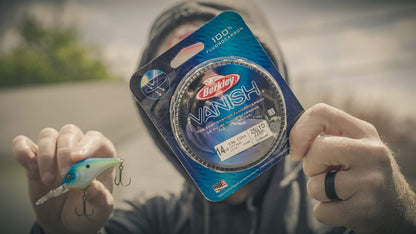 Berkley Vanish®, Clear, 6lb | 2.7kg, 110yd | 100m Fluorocarbon Fishing Line, Suitable for Saltwater and Freshwater Environments