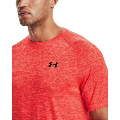 Under Armour Men's Tech 2.0 Short-Sleeve T-Shirt , Venom Red (690)/Black, Medium