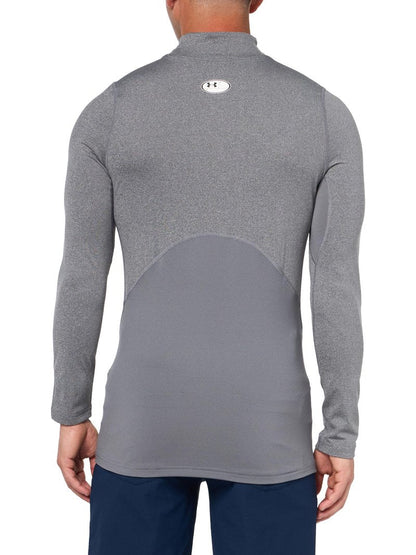 Under Armour Men's ColdGear Armour Fitted Mock, (600) Red / / White, 4X-Large