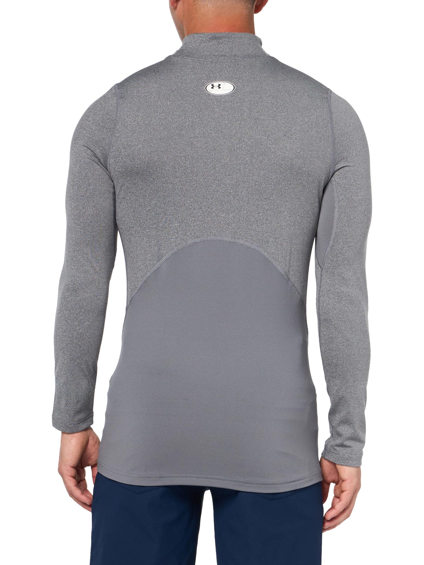 Under Armour Men's ColdGear Armour Fitted Mock, (500) Purple / / White, 4X-Large Tall