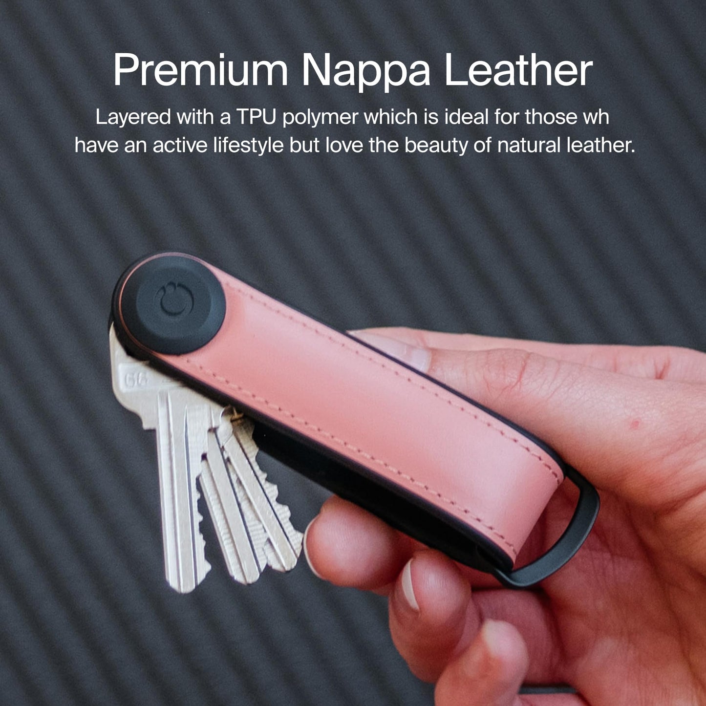 orbitkey Key Organiser Hybrid Leather (Acorn)