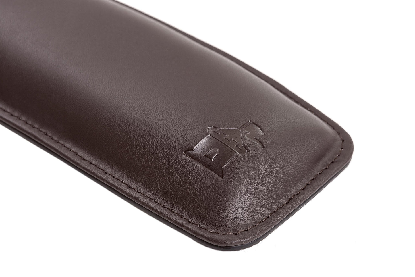 Motte by Castle – Leather Wrist Rest Cushion for Mice, Mouse Pads, and Laptops – Ergonomic Durable Wrist Pad with Anti-Slip Rubber Base (Woodland)