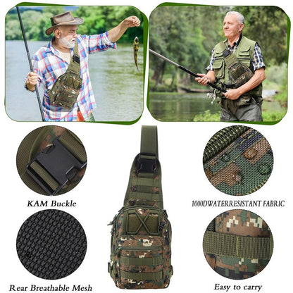 Seenelling 482 Pcs Fishing Tools Kit Fishing Accessories Kit Include Fish Hook Lures Hook Remover Lip Gripper Backpack for Men Women Gifts(Camo)
