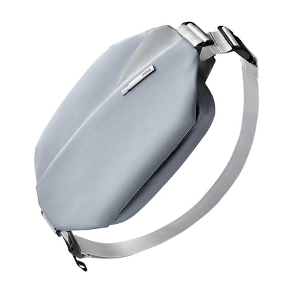 Inateck Sling Bag X, Multi-pocket Crossbody Shoulder Chest Bag with Adjustable Shoulder Strap, Water-resistant Waist Fanny Pack for Men, Women, Travel, Daily Use, Cycling, Hiking, Black, Large