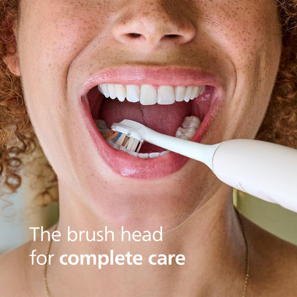 Philips Sonicare A3 All-in-One - Genuine Replacement Electric Toothbrush Heads, White, 4 Pack One Year Supply, HX9094/65
