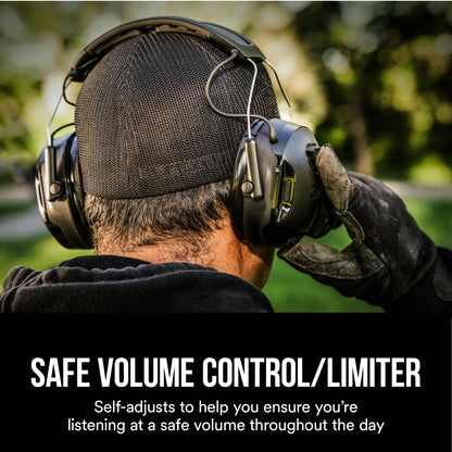 3M WorkTunes Connect + Solar Wireless Hearing Protector with Bluetooth Technology, Bluetooth Hearing Protection with a 26 dB Noise Reduction Rating