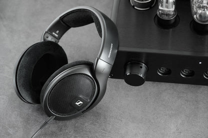 Sennheiser HD 560 S Over-The-Ear Audiophile Headphones - Neutral Frequency Response, E.A.R. Technology for Wide Sound Field, Open-Back Earcups, Detachable Cable, (Black) (HD 560S) HD 560S (Renewed)