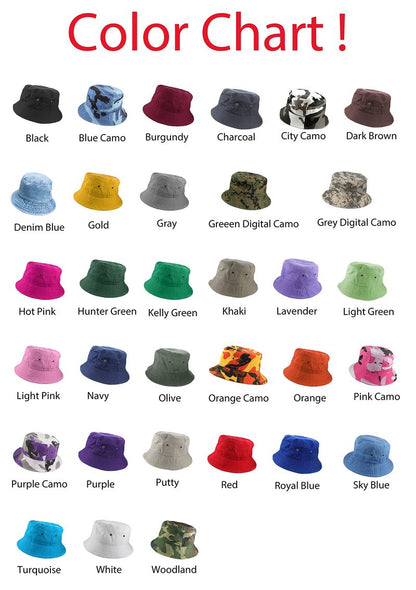 Gelante Camo Cotton Bucket Hat for Women and Men Packable Travel Summer Beach Hat 1900-City Camo-L/XL