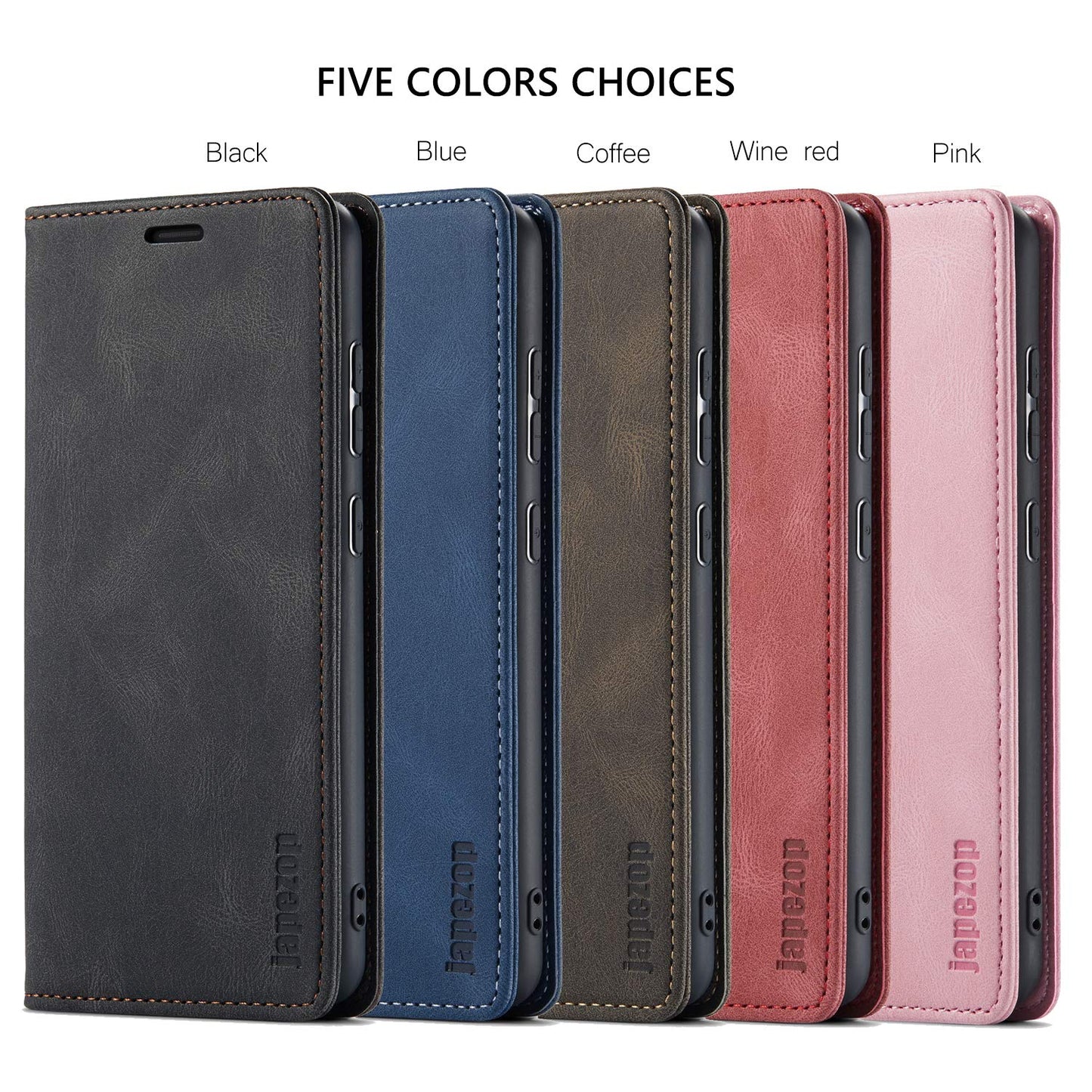 japezop Compatible with Samsung Galaxy A52 5G Wallet Case with Card Holder [RFID Blocking] Kickstand Magnetic,Leather Flip Case for Samsung Galaxy A52 5G/A52s 5G 6.5 Inch(Coffee)