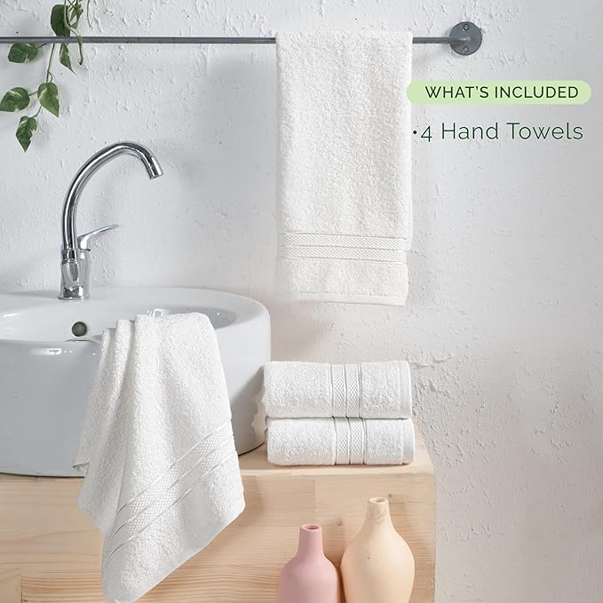Elegant Comfort Three Line Popcorn Towel Set