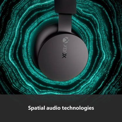 Xbox Wireless Gaming Headset – Over Ear Headphones – Spatial Audio with Dolby Atmos, Windows Sonic Series X|S, One, Windows PC, Mobile – Carbon Black