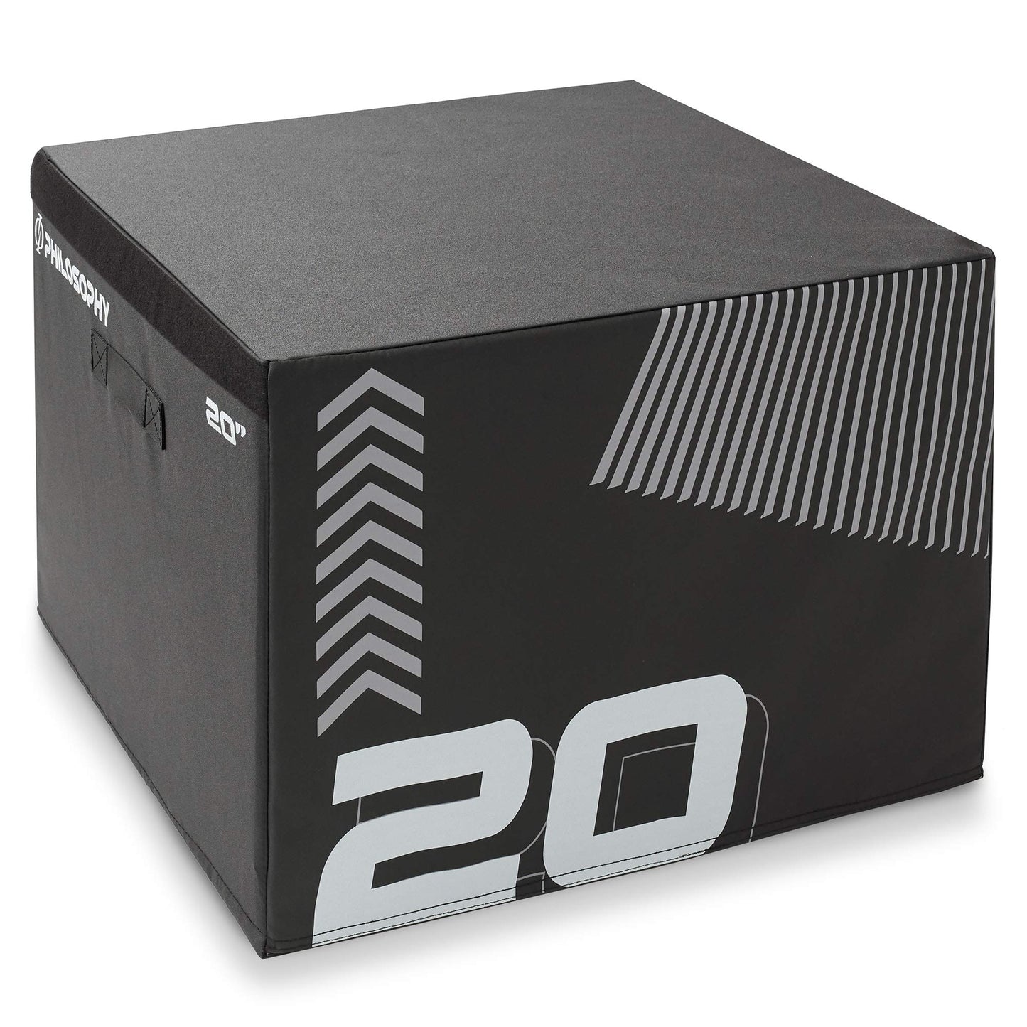 Philosophy Gym 20" Soft Foam Plyometric Box - Jumping Plyo Box for Training and Conditioning