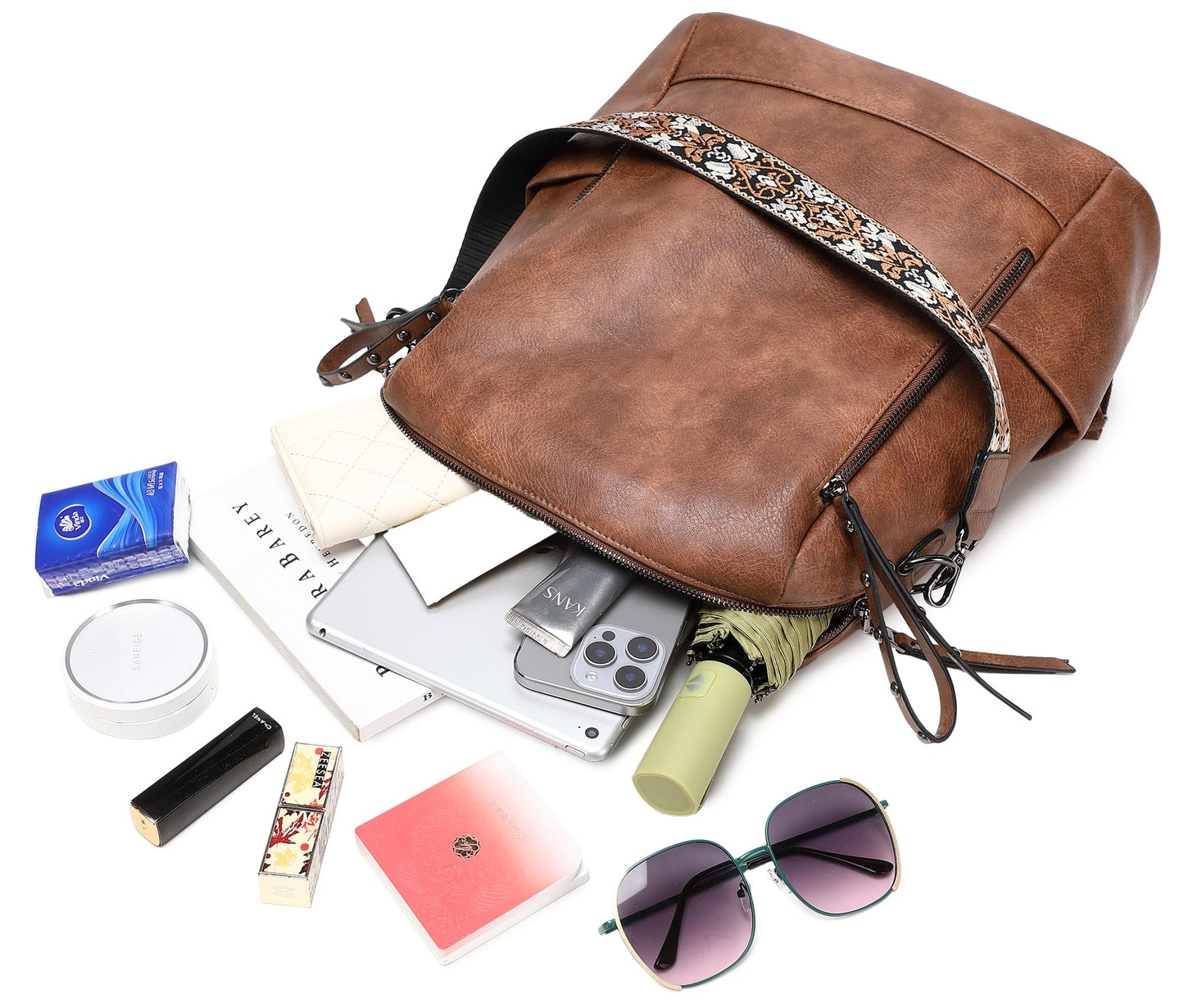 sqlp Fashion Backpack Purse for Women Vegan Leather Travel Back Pack Womens Designer Shoulder Bags