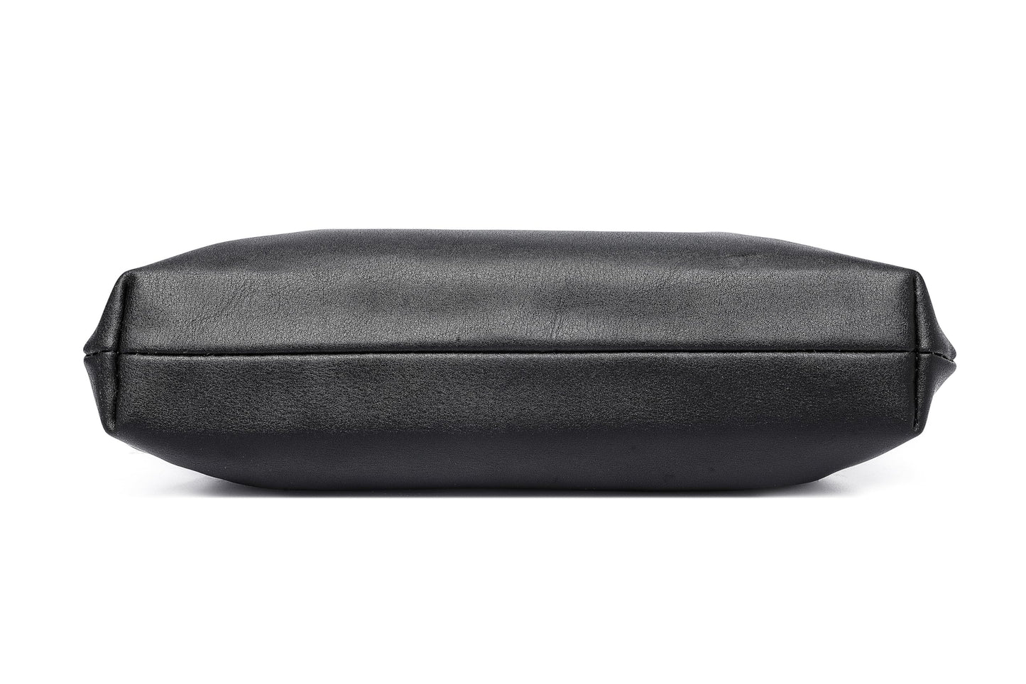 YUWITA Soft PU Leather Clutch Purses for Women Formal Elegant Luxurious Evening Bag (Black)