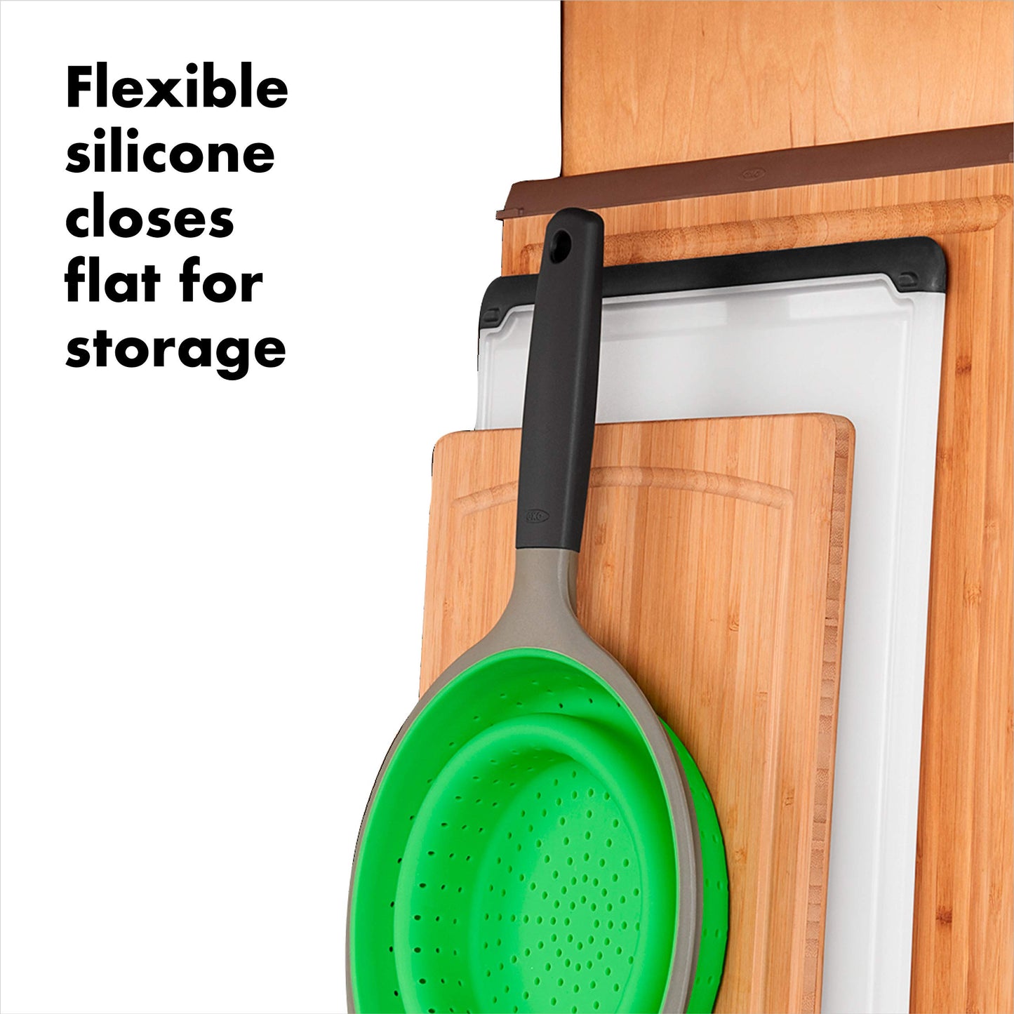 OXO Collapsible Colander, 3.5 quart, Green