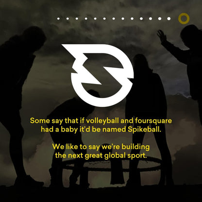 Spikeball Original, Roundnet Game, Includes 3-Balls, Carrying Bag, and Rule Book, Stars and Stripes Edition
