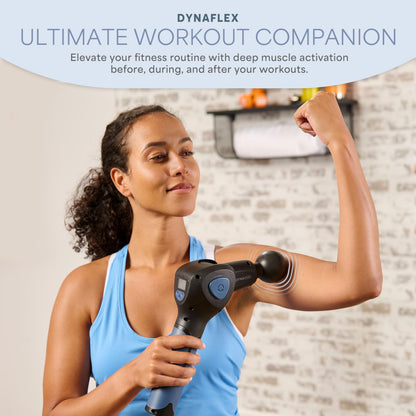 LifePro Percussion Massage Gun FSA HSA Eligible– Deep Tissue Handheld Massager for Athletes – Muscle Recovery Tool for Men & Women – Quiet, Portable with Attachment Heads & Travel Case