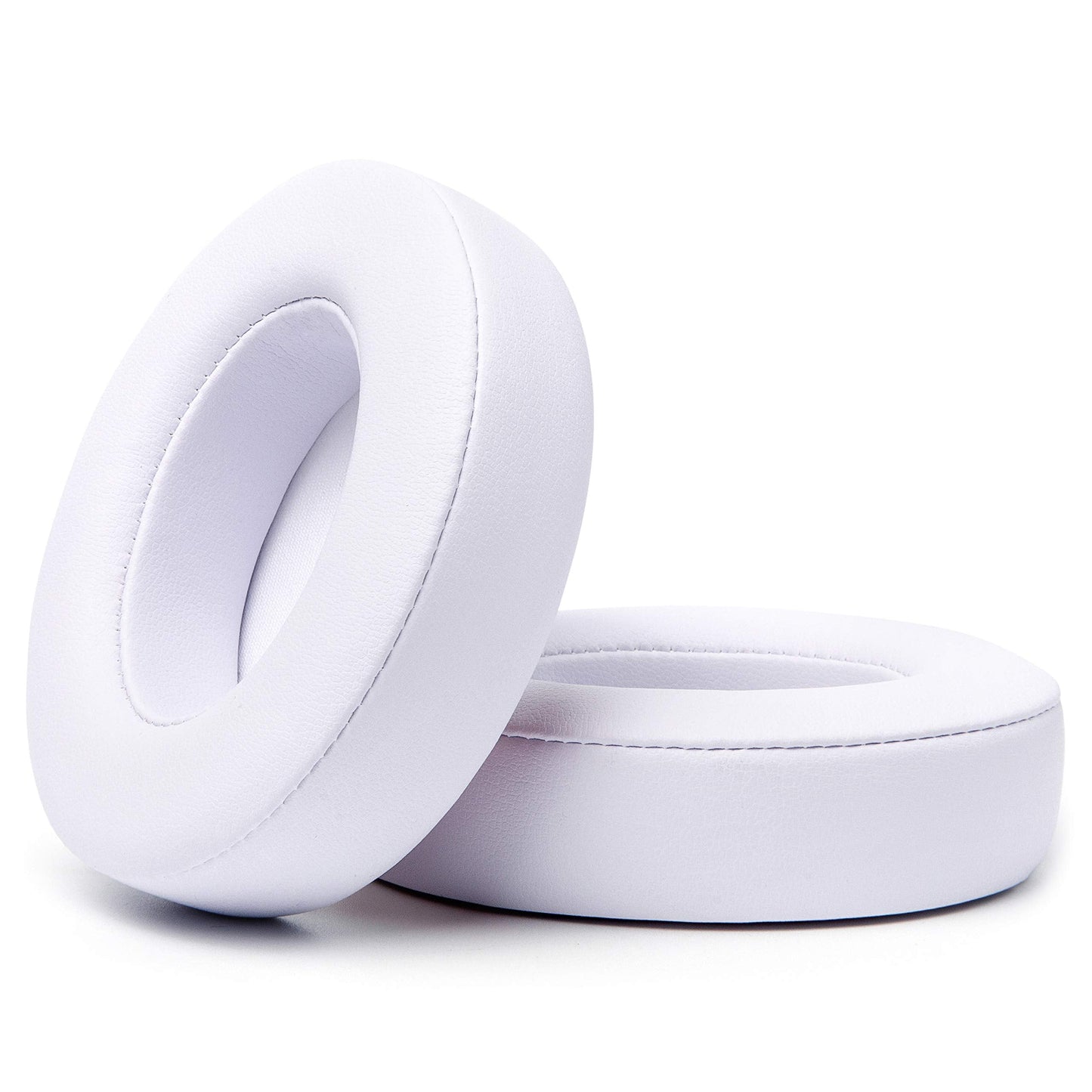 WC Wicked Cushions Replacement Ear Pads for Beats Studio 2 & 3 (B0501, B0500) Wired & Wireless | Does NOT Fit Beats Solo | Softer PU Leather, Enhanced Foam & Stronger Adhesive | White