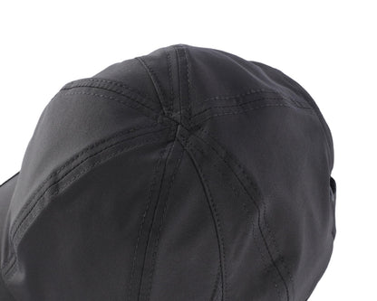 Connectyle Men's Performance Baseball Cap for Running & Golf UV Sun Protection Quick Dry Fit Hat Adjustable Sport Cap Black